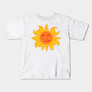 Spanish Sun. A funny, pretty, beautiful, cute, sun design. Kids T-Shirt